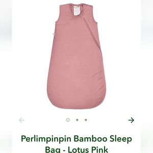 Perlimpinpin sleep sack 2.5 TOG size 0-6M in Lotus pink
